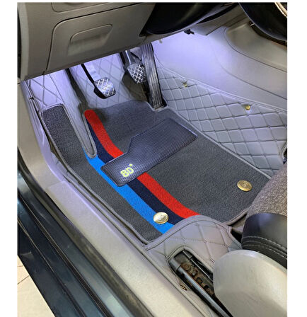 Volkswagen Jetta 2005-2011 Arası Araca Özel 8d Çift Katmanlı Havuzlu Paspas Takımı
