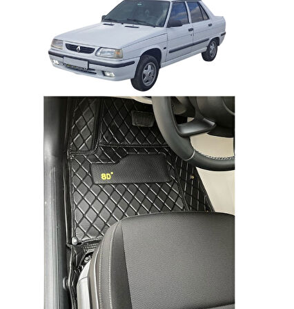 Renault Broadway 1990 Sonrası Araca Özel 8d Tek Katmanlı Havuzlu Paspas Takımı
