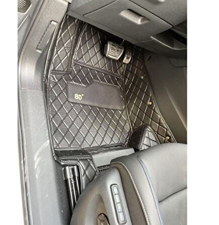 Skoda Yeti 2010-2017 Arası Aracına Özel 8D Tek Katmanlı Havuzlu Paspas Takımı (Bagaj Dahil)