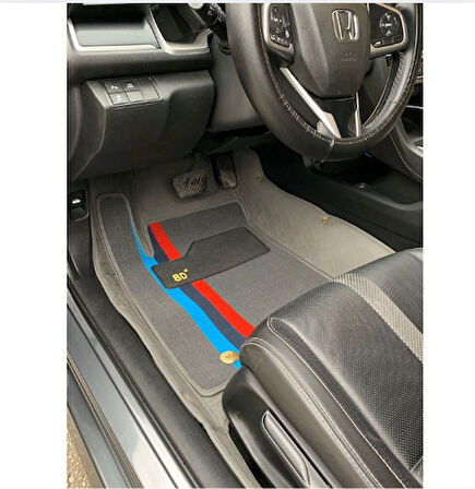 Honda Civic 2016-2021 Arası Aracına Özel 8d Çift Katmanlı Havuzlu Paspas Takımı