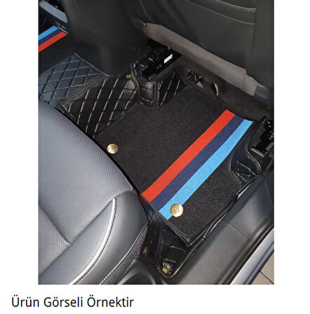 Ford Fiesta 2004-2008 Arası Aracına Özel 8d Çift Katmanlı Havuzlu Paspas Takımı