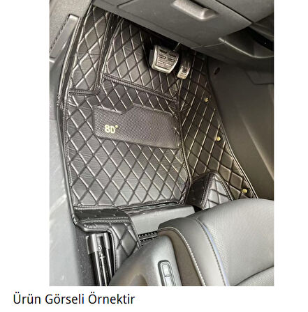 Audi A6 2020-2024 Arası Aracına Özel 8d Tek Katmanlı Havuzlu Paspas Takımı