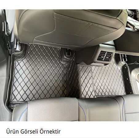 Audi A6 2020-2024 Arası Aracına Özel 8d Tek Katmanlı Havuzlu Paspas Takımı