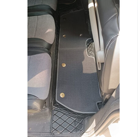 Fiat Doblo 2010-2018 Arası Aracına Özel 8d Çift Katmanlı Havuzlu Paspas Takımı