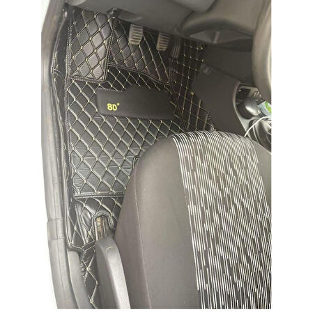 Volkswagen Caddy 2011-2020 Arası Aracına Özel 8d Tek Katmanlı Havuzlu Paspas Takımı