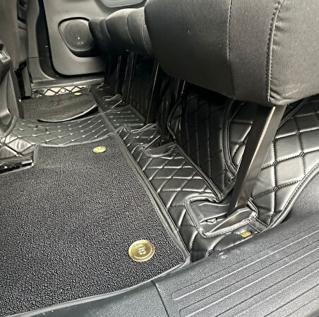 Fiat Doblo 2023 Sonrası Aracına Özel 8d Çift Katmanlı Havuzlu Paspas Takımı