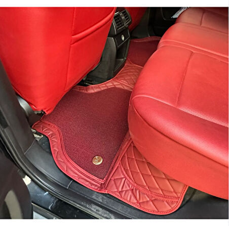 Bmw X5 2008-2013 Arası Aracına Özel 8d Çit Katmanlı Havuzlu Paspas Takımı