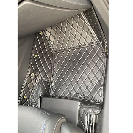 Bmw X5 2008-2013 Arası Aracına Özel 8d Tek Katmanlı Havuzlu Paspas Takımı