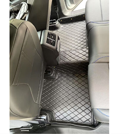 Bmw X5 2008-2013 Arası Aracına Özel 8d Tek Katmanlı Havuzlu Paspas Takımı