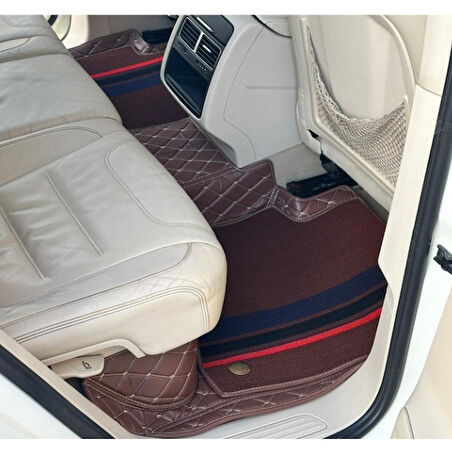 Volkswagen Touareg 2011-2017 Arası Aracına Özel 8D Çift Katmanlı Havuzlu Paspas Takımı