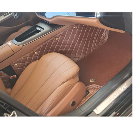 Mercedes E 200 D 2024 Sonrası Aracına Özel 8d Çift Katmanlı Havuzlu Paspas Takımı