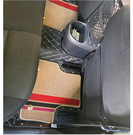 Nissan Juke 2011-2019 Arası Aracına Özel 8d Çift Katmanlı Havuzlu Paspas Takımı (Siyah)