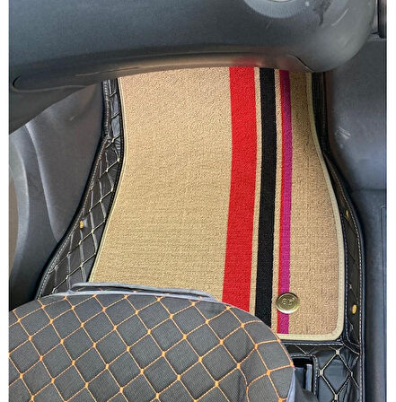 Nissan Juke 2011-2019 Arası Aracına Özel 8d Çift Katmanlı Havuzlu Paspas Takımı (Siyah)