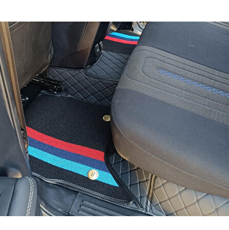 Volkswagen Amarok 2023 Sonrası Arası Araca Özel 8D Çift Katmanlı Havuzlu Paspas Takımı