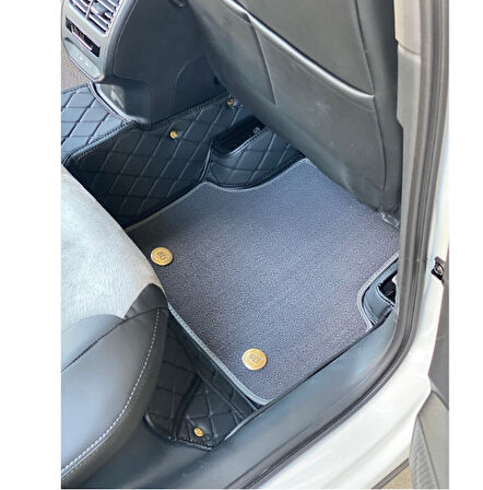 Cupra 2023 Sonrası Aracına Özel Havuzlu 8d Çift Katmanlı Havuzlu Paspas Takımı