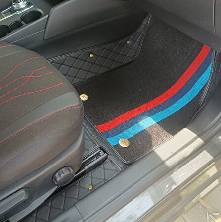 Ford Focus 2019-2025 Arası Aracına Özel 8d Çift Katmanlı Havuzlu Paspas Takımı