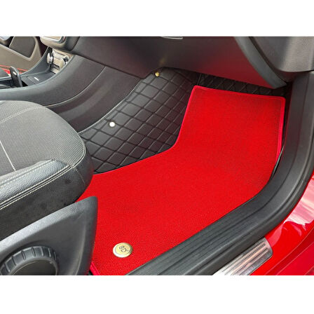 Mercedes Benz A serisi 2013-2018 Arası Aracına Özel 8d Çift Katmanlı Havuzlu Paspas Takımı