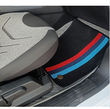 Citroen Berlingo 2024 Sonrası Aracına Özel 8d Çift Katmanlı Havuzlu Paspas Takımı (Gri)