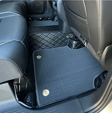 Volkswagen Tayron 2024 Sonrası Aracına Özel 8d Çift Katmanlı Havuzlu Paspas Takımı