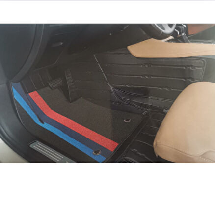 TOGG T10X  2024 Sonrası Aracına Özel 8d Çift Katmanlı Havuzlu Paspas Takımı Bagaj ve sırt Dahil (Royal Desen)	