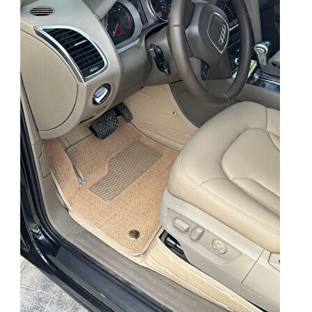 Audi Q7 2006-2015 Arası Aracına Özel 8d Çift Katmanlı Havuzlu Paspas Takımı