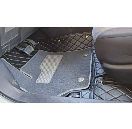 Toyota Corolla 2013-2018 Arası Aracına Özel 8d Çift Katmanlı Havuzlu Paspas Takımı