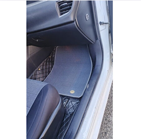 Toyota Corolla 2013-2018 Arası Aracına Özel 8d Çift Katmanlı Havuzlu Paspas Takımı