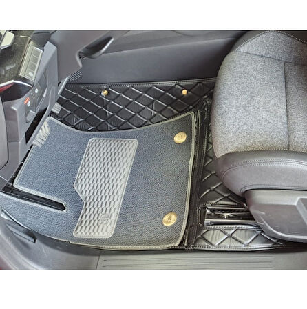 Renault Austral 2023 Sonrası Aracına Özel 8d Çift Katmanlı Havuzlu Paspas Takımı 