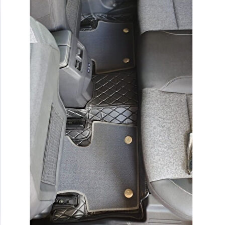 Renault Austral 2023 Sonrası Aracına Özel 8d Çift Katmanlı Havuzlu Paspas Takımı (Bagaj Ve Sırt Dahil)