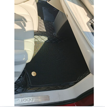 TOGG T10X Aracına Özel 8d Çift Katmanlı Havuzlu Paspas Takımı