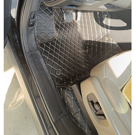 Land Rover Discovery 2017-2020 Arası Aracına Özel 8d Çift Katmanlı Havuzlu Paspas Takım