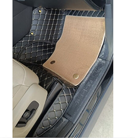 Land Rover Discovery 2017-2020 Arası Aracına Özel 8d Çift Katmanlı Havuzlu Paspas Takım