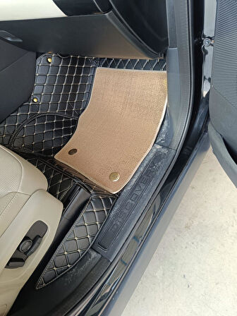 Land Rover Discovery 2017-2020 Arası Aracına Özel 8d Çift Katmanlı Havuzlu Paspas Takım (Bagaj Dahil)