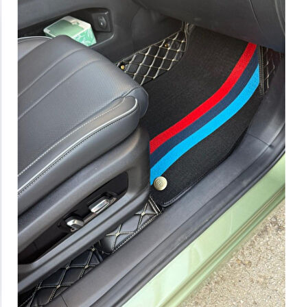 Jaecoo7 Aracına Özel 8D Çift Katmanlı Havuzlu Paspas Takımı  (Siyah)