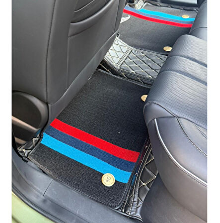 Jaecoo7 Aracına Özel 8D Çift Katmanlı Havuzlu Paspas Takımı  (Siyah)