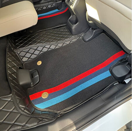 Honda Hrv 2024 Sonrası Aracına Özel 8d Çift Katmanlı Havuzlu Paspas Takımı