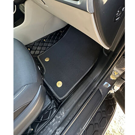 Hyundai Tucson 2021 Sonrası Aracına Özel 8d Çift Katmanlı Havuzlu Paspas Takımı