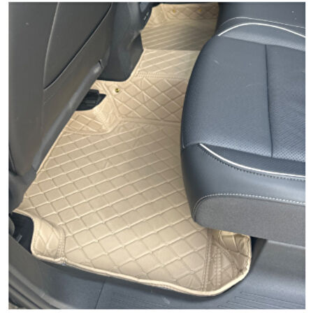 Volkswagen Tayron 2024 Sonrası Aracına Özel 8d Tek Katmanlı Havuzlu Paspas Takımı