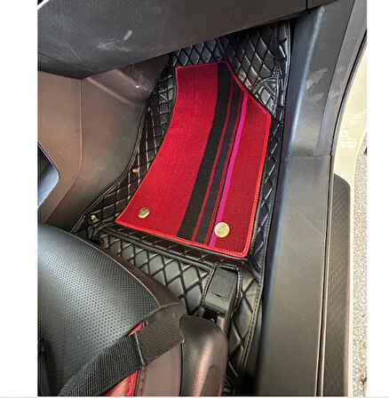 SangYong Kgm Actyon 2024 Sonrası Aracına Özel 8d Çift Katmanlı Havuzlu Paspas Takımı