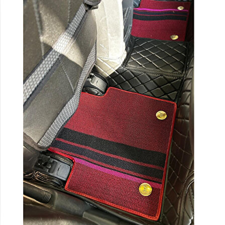 SangYong Kgm Actyon 2024 Sonrası Aracına Özel 8d Çift Katmanlı Havuzlu Paspas Takımı