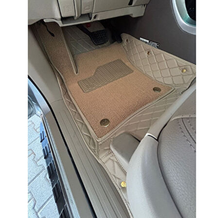 Toyota Land Crusier Prado 2004-2008 Arası Aracına Özel 8d Çift Katmanlı Havuzlu Paspas Takımı (5 Kişilik)