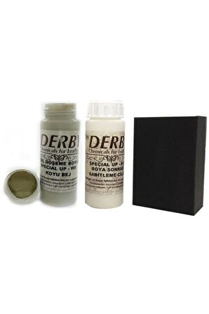 Deri Boyama Ve Bakım Seti K.bej 100 ml 4'lü Set