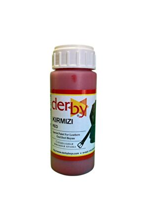 Special Deri Mont Ceket Çanta Kemer Direksiyon Boyası Kırmızı 100 ml