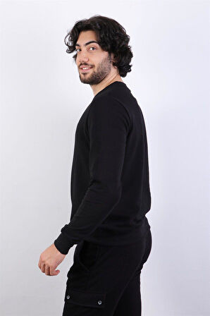 Rich Erkek Logo Nakışlı Sweatshirt