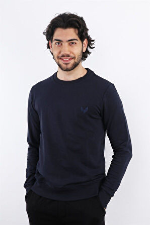 Lacivert Erkek Sweatshirt
