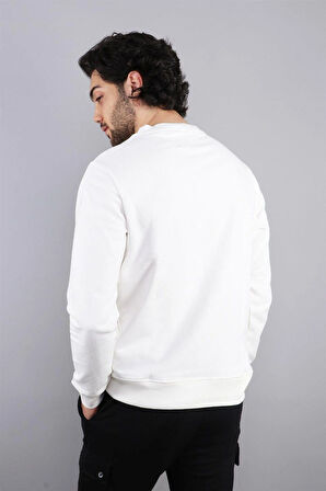 Rich Erkek Logo Nakışlı Sweatshirt