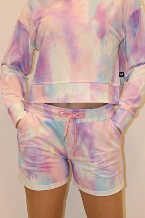 Rich Kadın Batik Şort