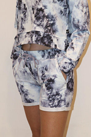 Rich Kadın Batik Şort