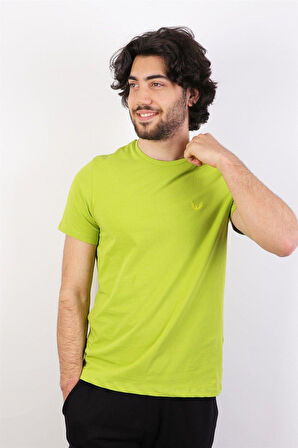 Rich Erkek Logo Baskılı T-shirt %100 Pamuk Tişört