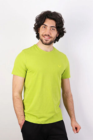 Rich Erkek Logo Baskılı T-shirt %100 Pamuk Tişört